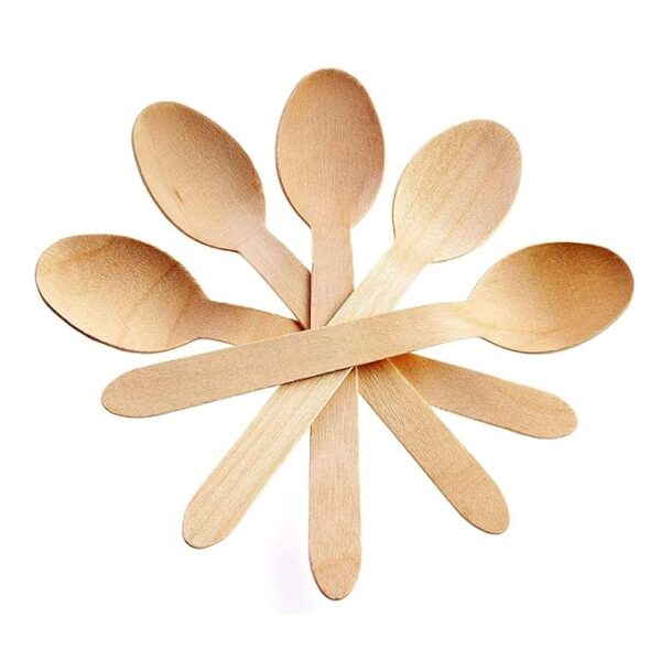 Eco-Friendly Disposable Wooden Spoons